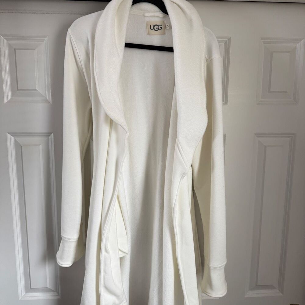 UGG DUFFIELD II ROBE WHITE - Picture 6 of 9